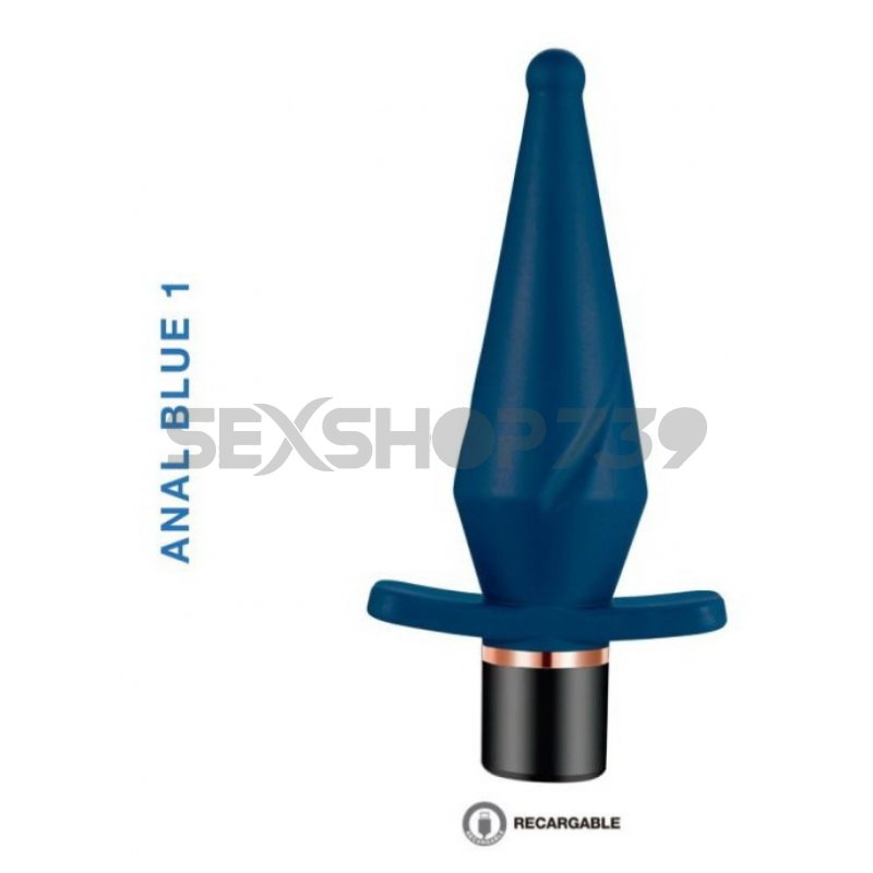 ANAL BLUE 1- PLUG ANAL CARGA USB