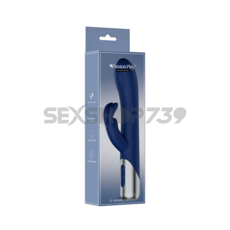 Doble estimulador - Vibrador Rabbit con golpeteo