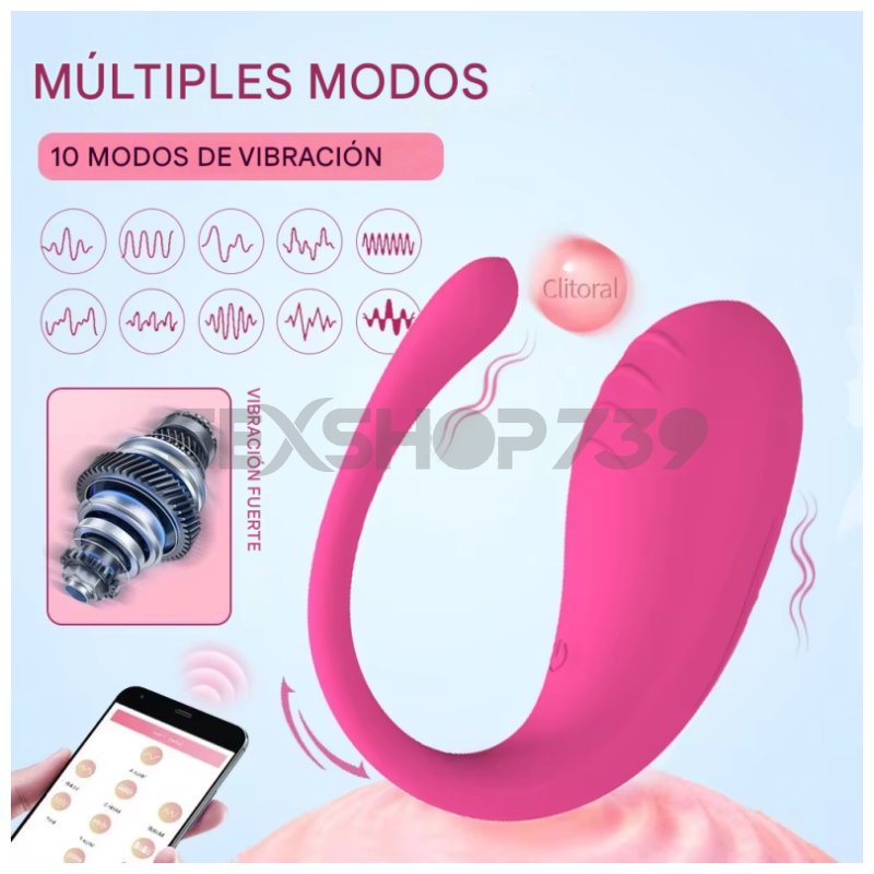 Estimulador Huevito Vibrador - APP