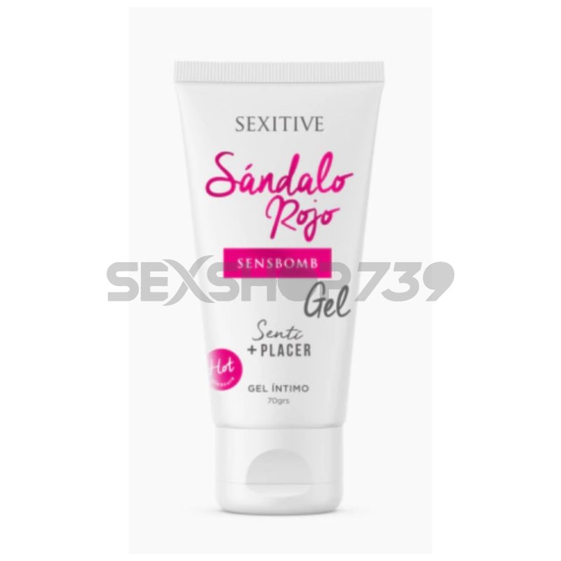 Gel Intimo Sens Bomb Sandalo Rojo - 70 gr