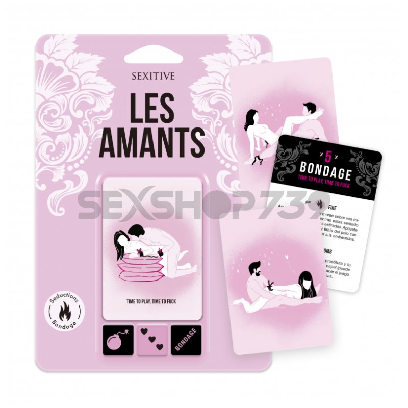 Les Amants, juego de cartas + dados
