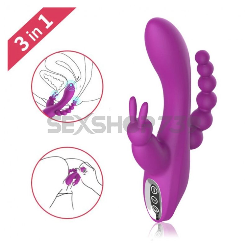 MARILU 3 EN 1 - VIBRO RECARGABLE USB