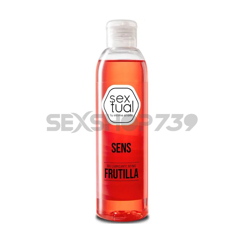 Sens Gel Lubricante Frutilla 200 cc.