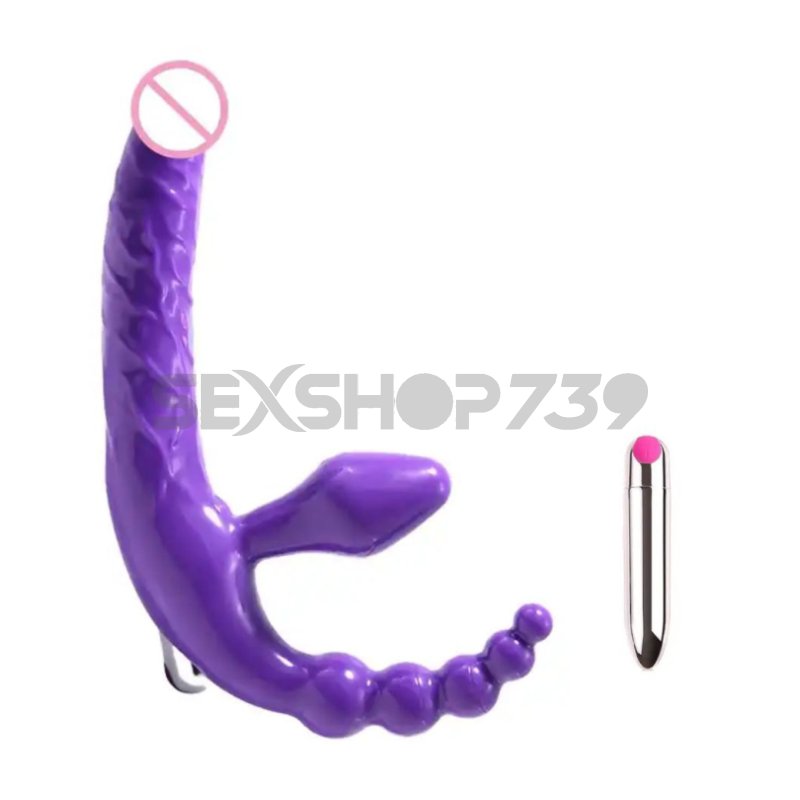 STRAP ON triple con Vibro