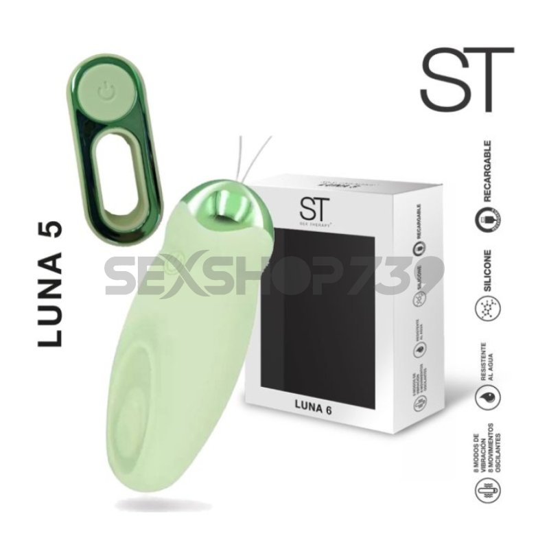 Vibrador a control remoto Luna 5