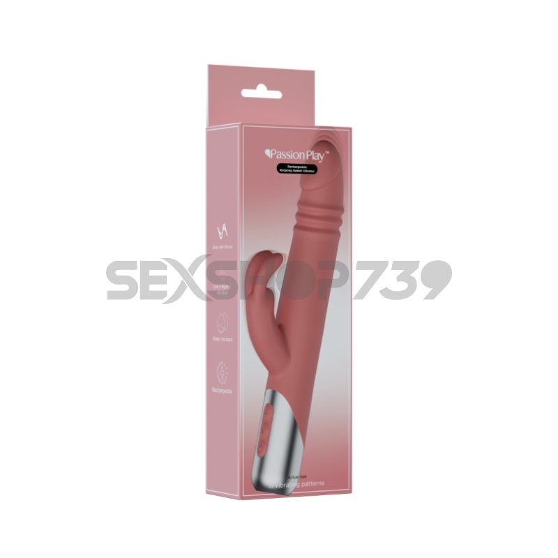 Vibrador Recargable Conejo Giratorio